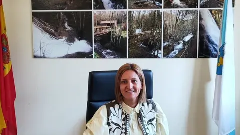 Eva Mar&iacute;a P&eacute;rez Gamote, alcaldesa de Vilardev&oacute;s.