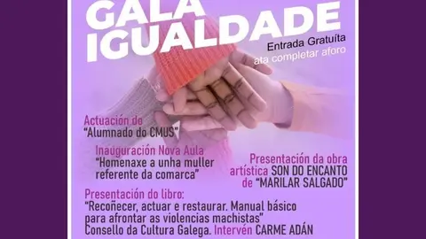 20241123 CMUS Ver&iacute;n, gala igualdade santa ic&iacute;a