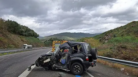 El hombre, de 73 a&ntilde;os, conduc&iacute;a el todoterreno de la imagen.