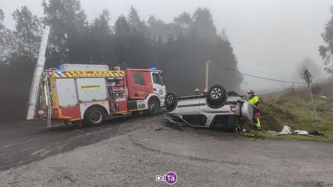 Accidente en As Estivadas