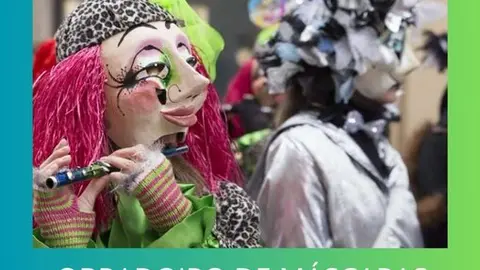 Obradoiro de m&aacute;scaras en Ri&oacute;s