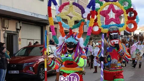 Boteiros de Viana do Bolo en el desfile de 2023.