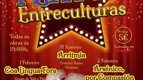 Cartel XIV Festival Teatro Entreculturas