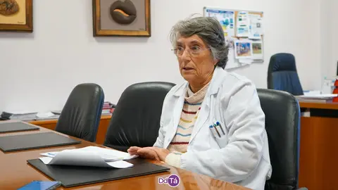 Guillermina Agulla, en una reciente entrevista concedida a este medio. | FOTO: Noelia Caseiro.