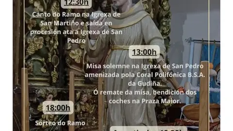 20250225 Festa beato sebasti&aacute;n de aparicio, A Gudi&ntilde;a
