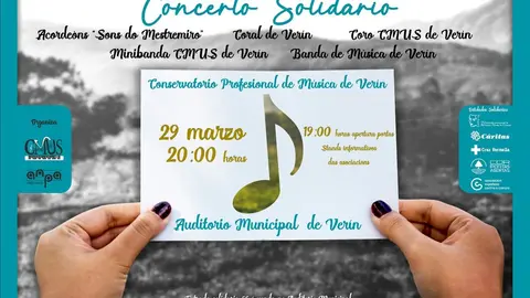 20250329 Concerto solidario CMUS en beneficio entidades sociais comarca