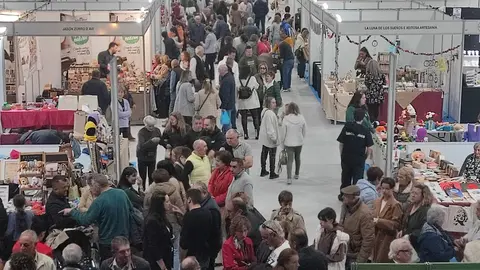 As tardes do s&aacute;bado e do domingo -na imaxe- rexistraron unha impresionante entrada no pavill&oacute;n polideportivo. | FOTO: Xos&eacute; Lois Colmenero.