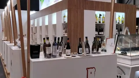 Stand de la D.O. Monterrei en el sal&oacute;n gastron&oacute;mico madrile&ntilde;o.