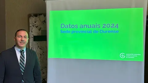 20250428 AECC Ourense, datos 2024, Germ&aacute;n Rodr&iacute;guez-Sa&aacute;