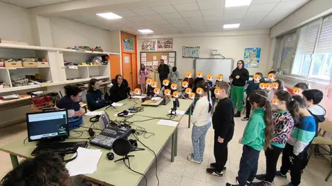 ceip o casti&ntilde;eiro, cole laza, premio podcast cole, Radio na biblio