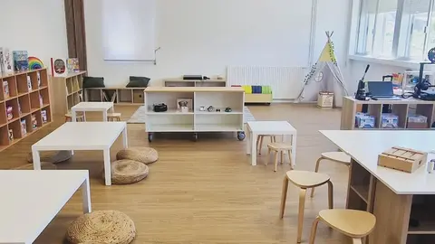 20250528 CEIP O Casti&ntilde;eiro, biblioteca nueva, inauguraci&oacute;n, Laza02