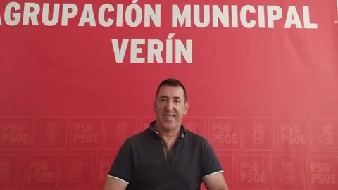 Manuel Lorenzo, tras hacerse con la secretar&iacute;a local del PSdeG de Ver&iacute;n.