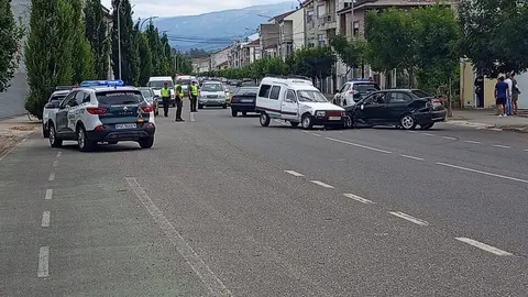Varios agentes de la Guardia Civil impidieron que el pique entre ambos conductores fuese a m&aacute;s.