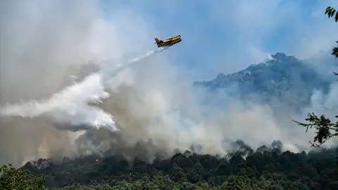 Incendio de Vilardev&oacute;s FOTO | Noelia Caseiro.