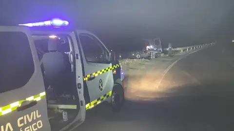20250811 Accidente tr&aacute;fico O&iacute;mbra moto, fallecido