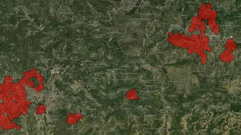 20250814 Extensi&oacute;n quemada raia do lume, incendios O&iacute;mbra, Vilardev&oacute;s, A Mezquita, Monterrei, A Gudi&ntilde;a_CopernicusEFFIS