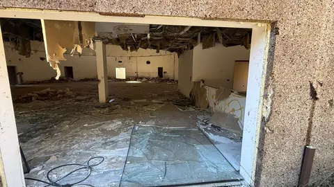 Esta instalaci&oacute;n promovida por el alcalde de Laza Jos&eacute; Ram&oacute;n Barreal lleva a&ntilde;os en un estado ruinoso.