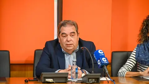 El regidor, Gerardo Seoane, en uno de los &uacute;ltimos plenos. | FOTO: Noelia Caseiro.