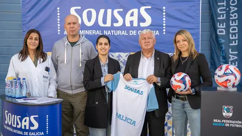 Belen Rivero, Ra&uacute;l Rois, Iria P&eacute;rez, Fernando Iglesias y Marta Castro.