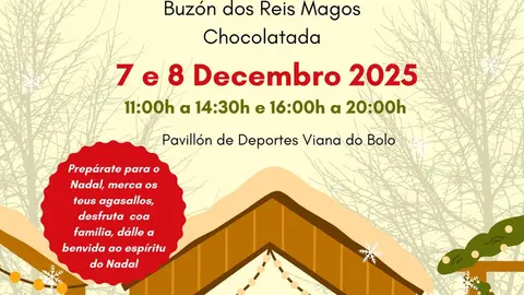 Mercado de Navidad en Viana do Bolo los d&iacute;as 7 y 8 de diciembre.