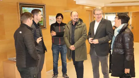Recepci&oacute;n en la Delegaci&oacute;n Territorial de la Xunta de Galicia en Ourense.