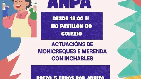 1. Cartel promocional de la Festa da ANPA que se celebrar&aacute; en el municipio de O&iacute;mbra el pr&oacute;ximo 30 de abril.