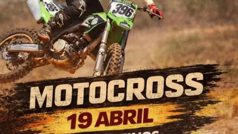 Cartel oficial de la prueba de Motocross en Vilela Seca, que detalla los horarios y categor&iacute;as para este 19 de abril.