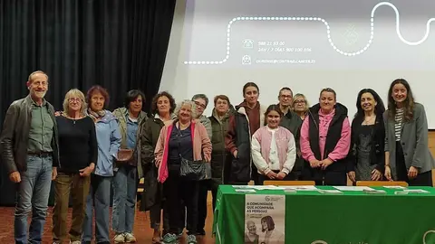 Imagen de los nuevos miembros del grupo de voluntariado local constituido en el municipio.