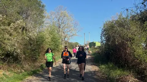 O pasado 25 de abril celebraron a segunda andaina da tempada, unha ruta percorrendo a contorna da Mezquita