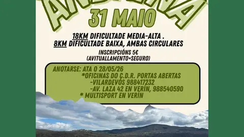El recorrido de 18 kil&oacute;metros llevar&aacute; a los caminantes hasta el entorno natural del Salto do Cabalo.