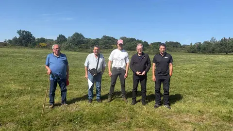 Visita institucional &aacute;s actuaci&oacute;ns desenvolvidas nos montes de Laza.