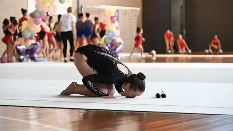 Una de sus alumnas se despidi&oacute; del club con mucha emoci&oacute;n. | FOTO: Noelia Caseiro.