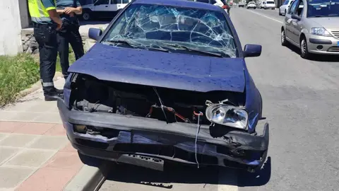 La Guardia Civil busca a la conductora por el t&eacute;rmino municipal de Ver&iacute;n y alrededores.