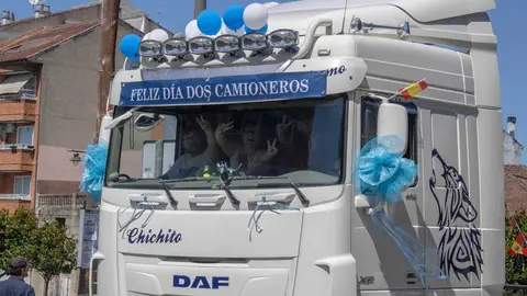 &iexcl;Pues eso! &iexcl;El gran d&iacute;a de los camioneros! | FOTO: Juan Carnero.