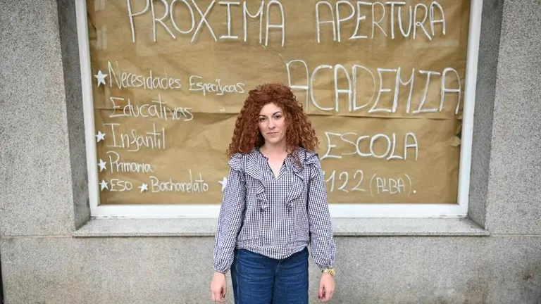 La docente Alba Rodríguez implanta en Verín "Casa Escola", el primer centro local experto en alumnos con necesidades especiales