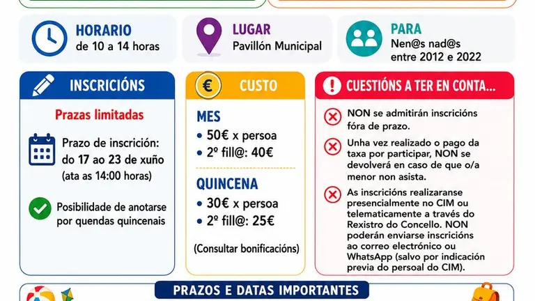 Las actividades infantiles de verano de Viana do Bolo se amplían hasta septiembre | NOTICIAS VERÍN