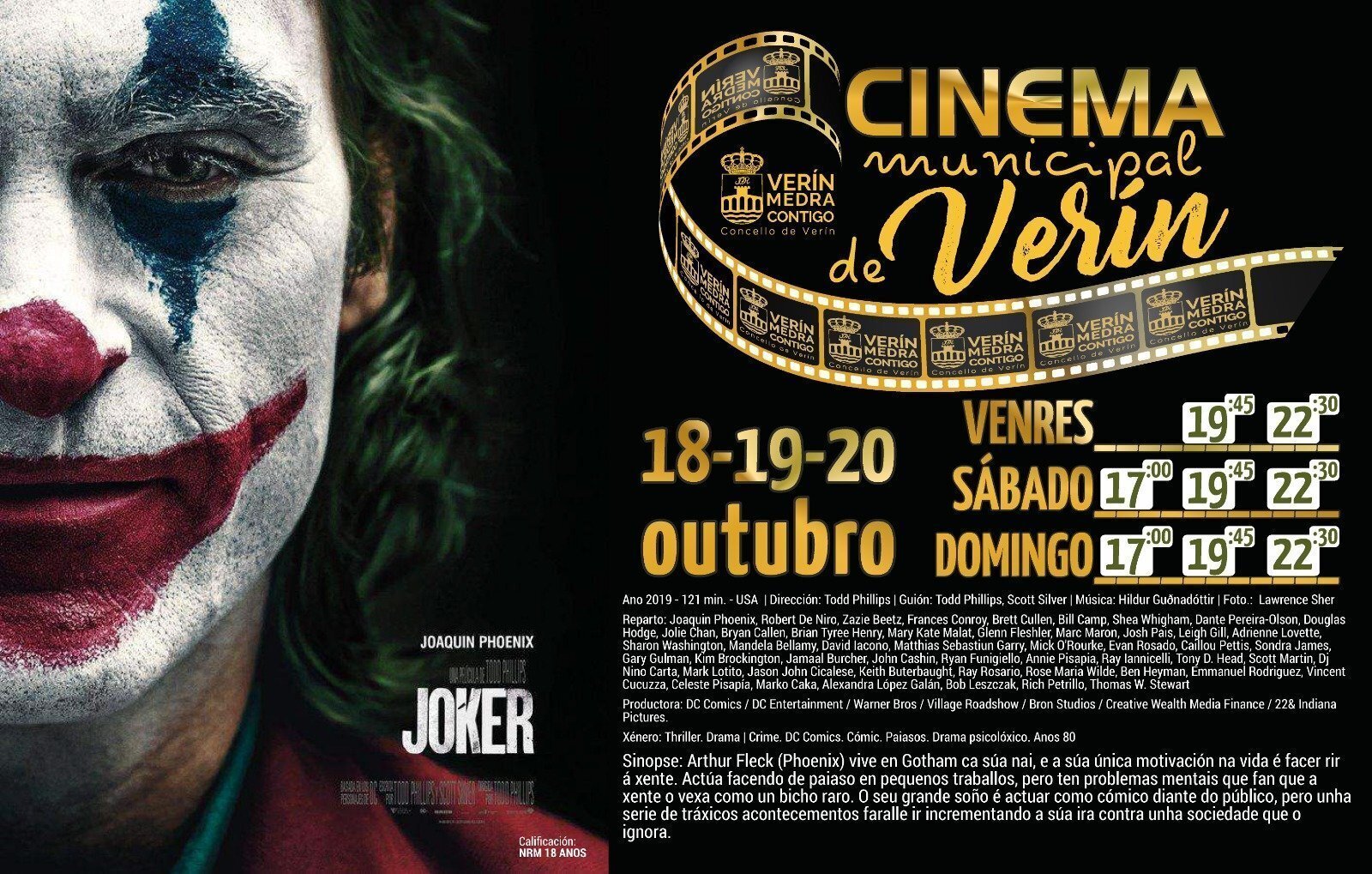 Joker no Cinema Municipal de Verín