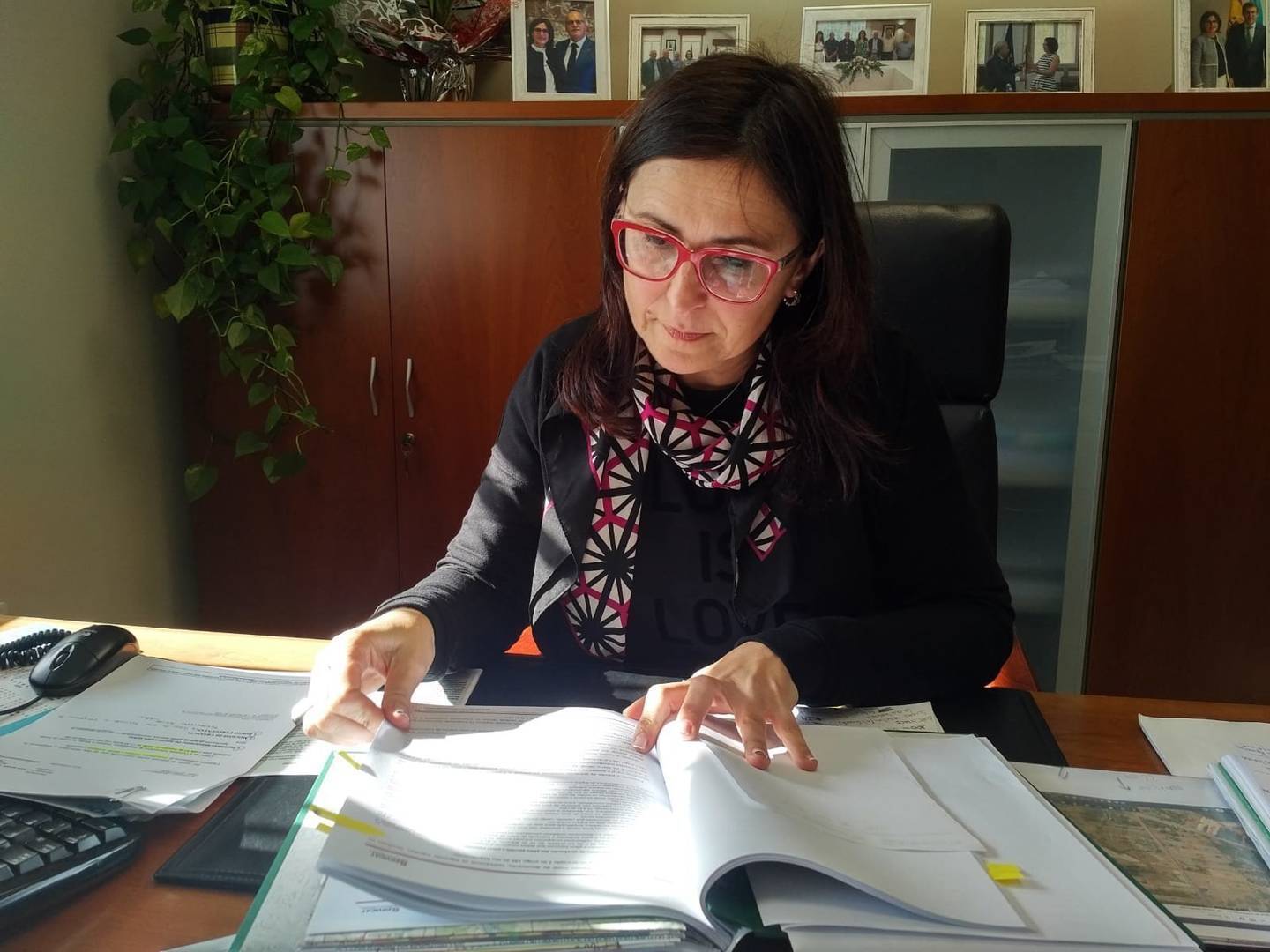 A rexedora de Oímbra, Ana María Villarino Pardo. | FOTO: Xosé Lois Colmenero.