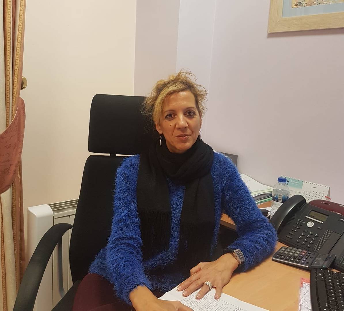 A edila de Persoal do Concello de Verín, Rosario Rodríguez.