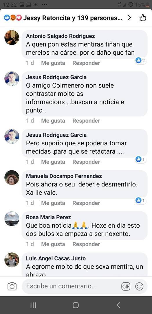 Con el calificativo de "FALSA" se despachó el alcalde de Cualedro, Luciano Rivero, contra nuestra publicación.
