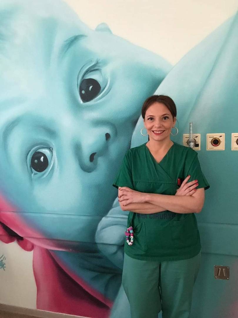 María Belén Vázquez Gómez es psicóloga y enfermera matrona en el hospital de Verín.