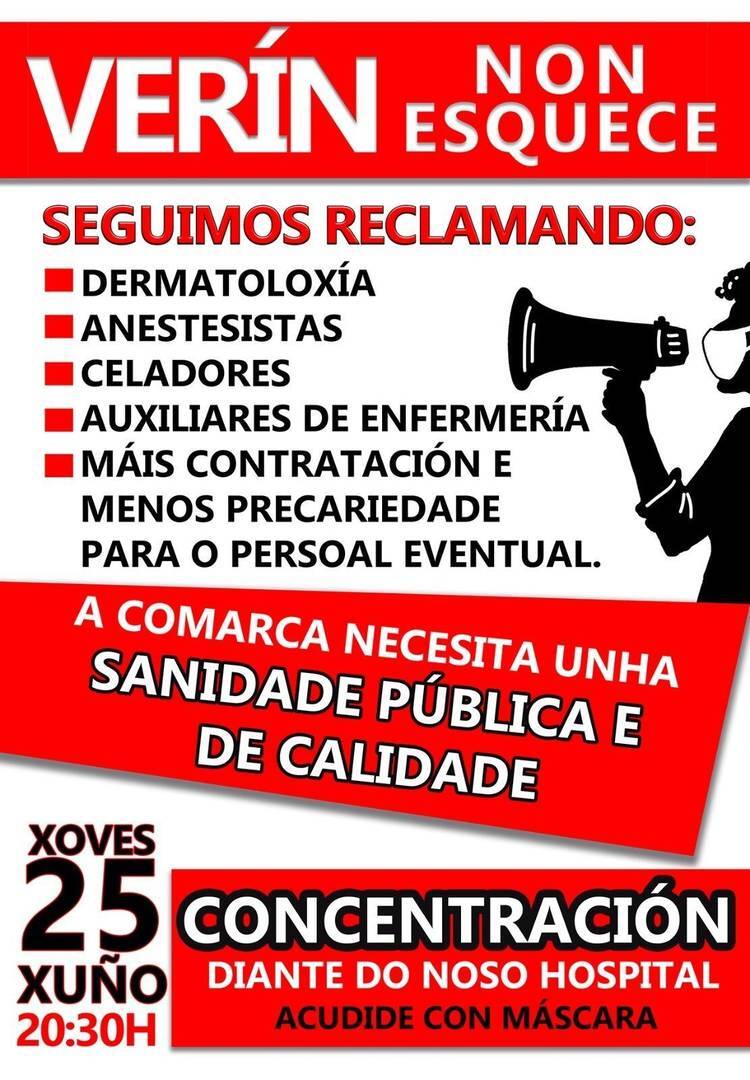 Cartel do #VerínNonEsquece.
