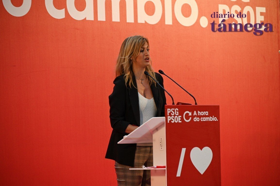 Marina Ortega, cabeza de lista por Ourense ás autonómicas deste 12 de xullo. | FOTO: Noelia Caseiro.