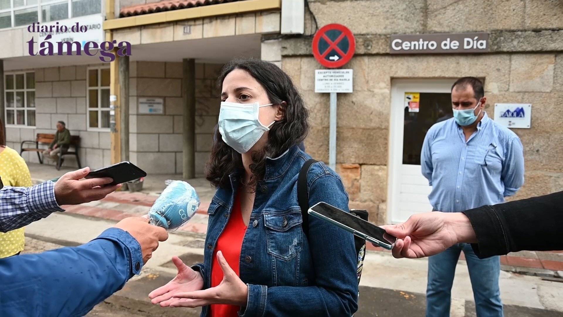 A candidata por Ourense do BNG, Noa Presas.