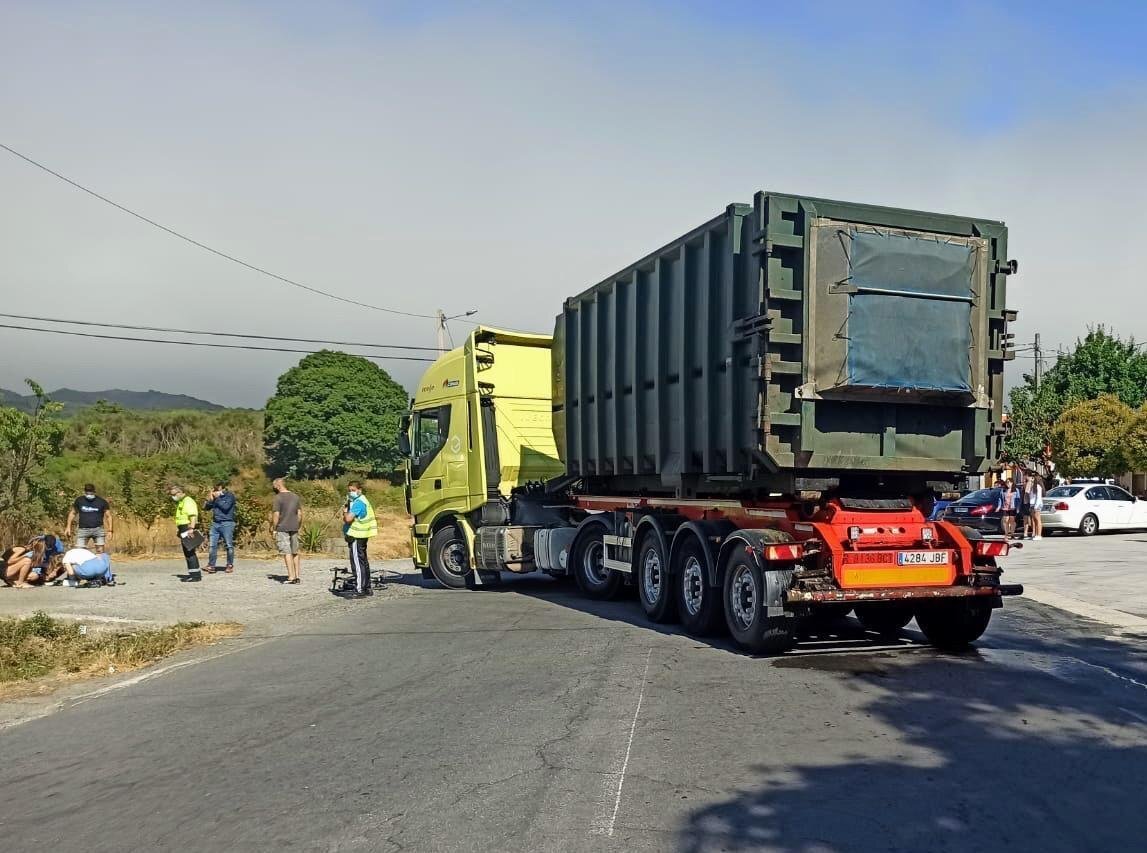 accidente en Cualedro