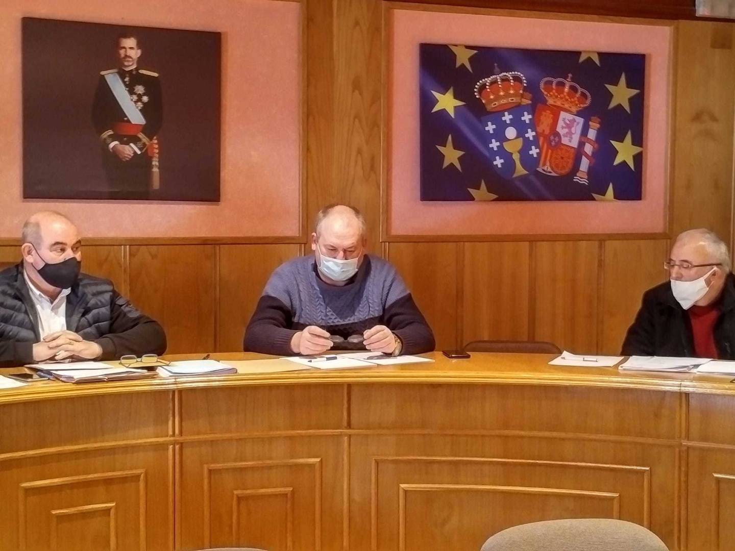 Pleno en Laza.