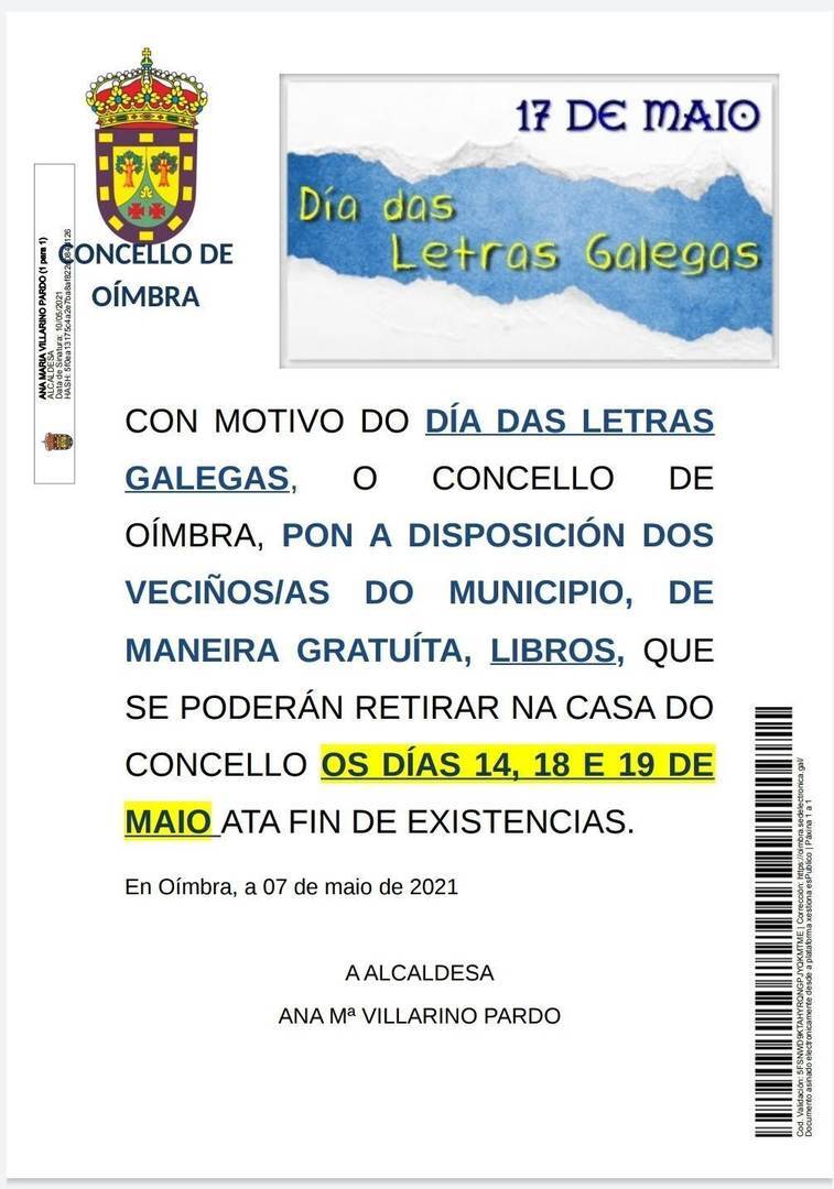 concello de oimbra letras galegas