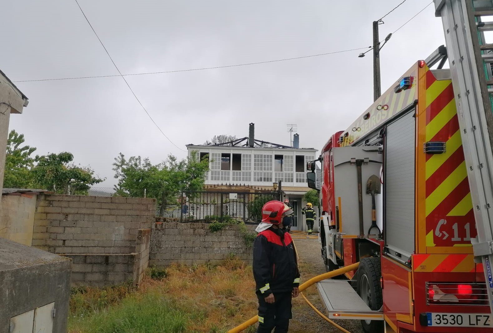Riós-incendio-San Cristovo