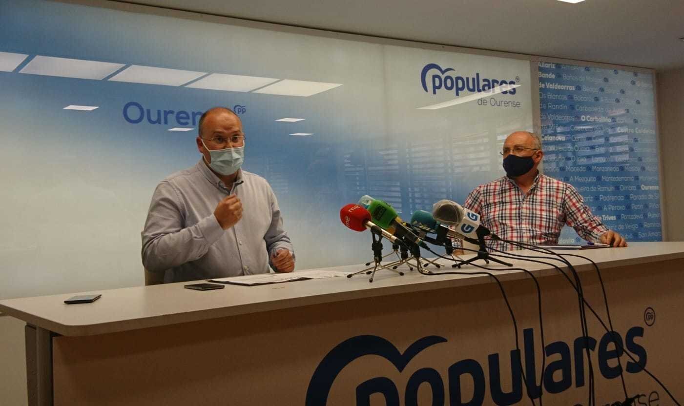 Miguel Tellado y Juan Manuel Jiménez Morán.