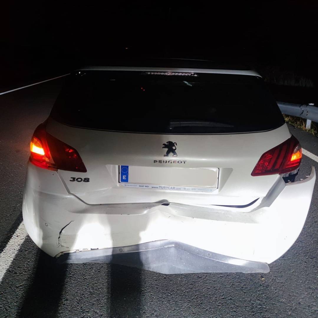 Accidente en A Gudiña